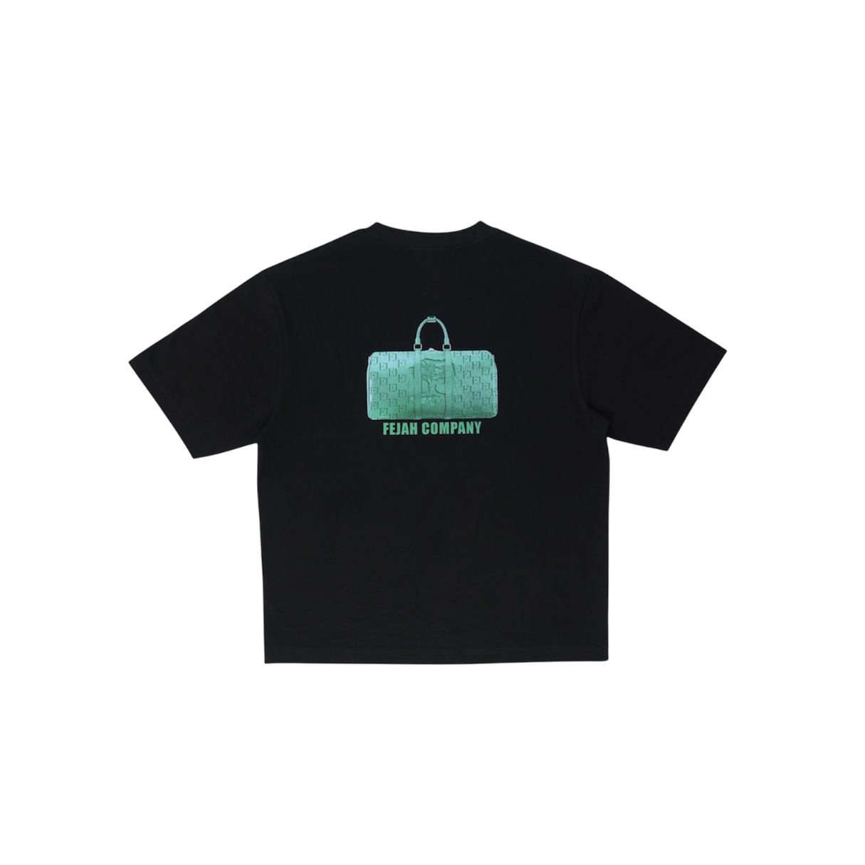 FEJAH DUFFLE BAG BLK Box Fit Tee