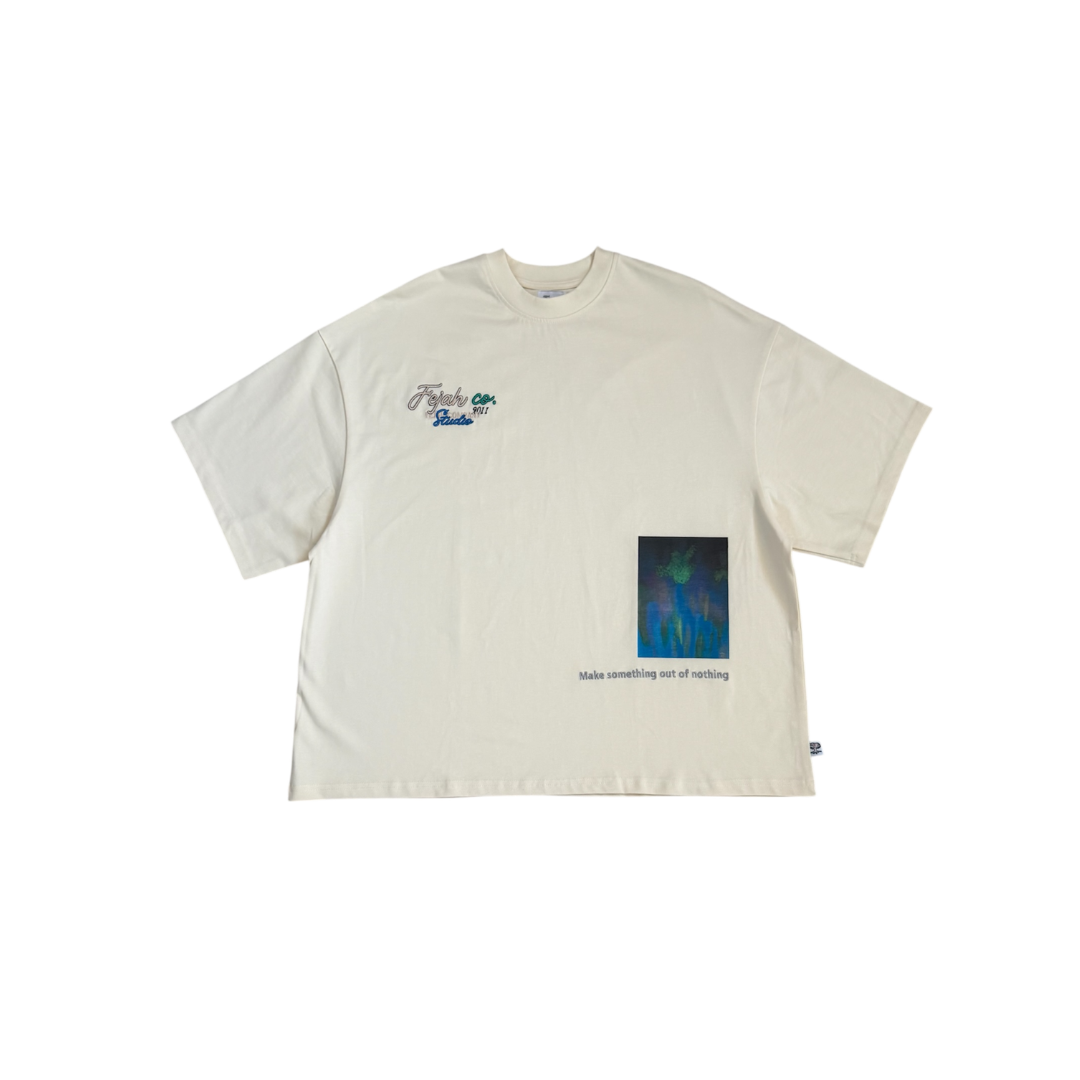 FEJAH OZ BOX FIT TEE MSOON