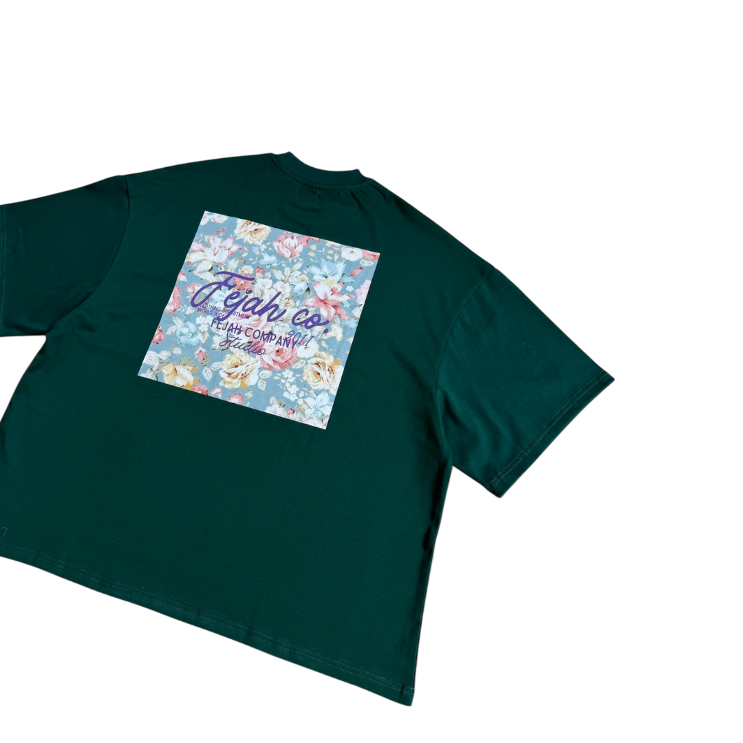 FEJAH FLOWERS DEPT. Box Fit Tee