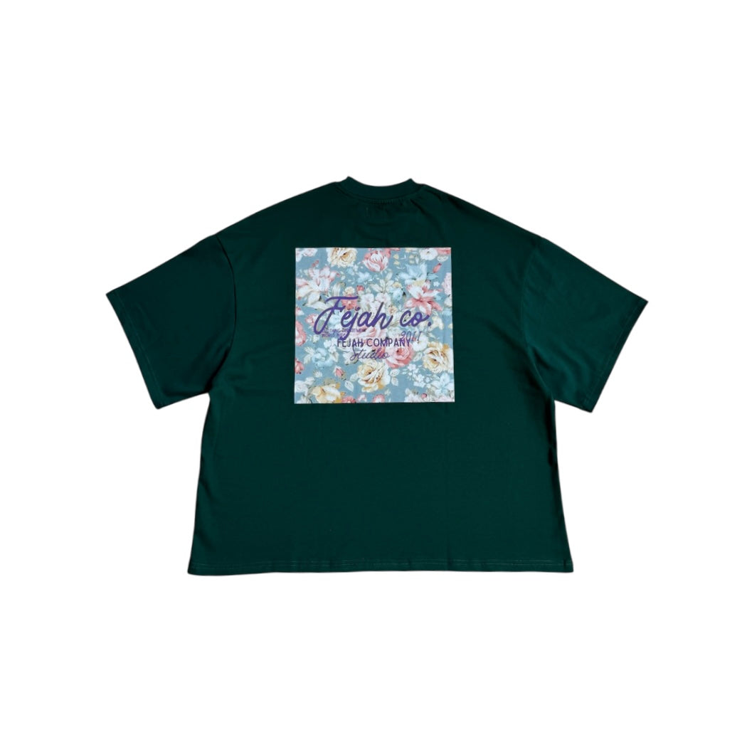 FEJAH FLOWERS DEPT. Box Fit Tee