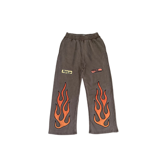 FEJAH LOGOS FLAME SWEAT PANT