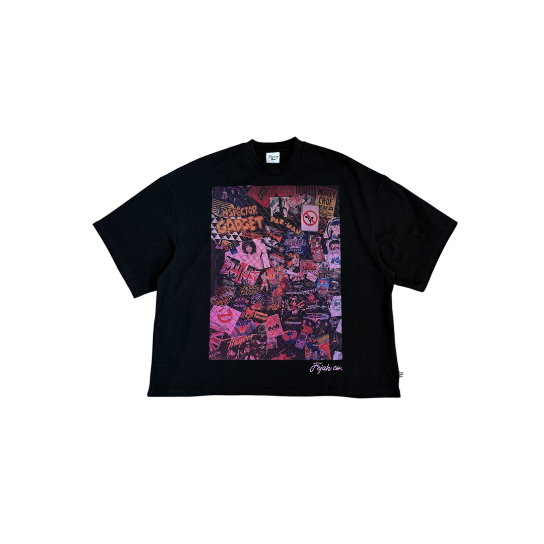 FEJAH RETRO OVERSIZE BOX FIT TEE