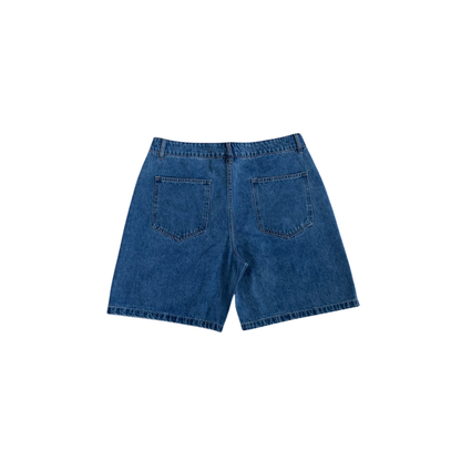 FEJAH LOGO PATCHES JEAN SHORT